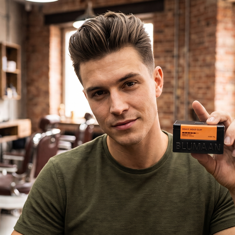 Barber Spotlight: How Hestory Barbershop (Vancouver) Styles Heavy Hold Clay